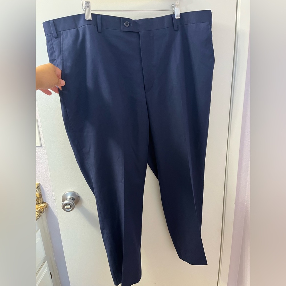 Egara Classic Navy Dress Pants Preloved Size 48 Regular/43 Waist